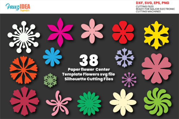 38 Flower Center SVG Template Review