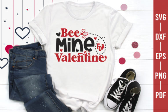Bee Mine of Valentine - Valentines SVG