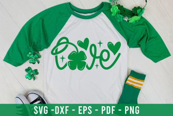Love SVG St Patrick's Day SVG