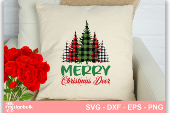 Merry Christmas Deer SVG