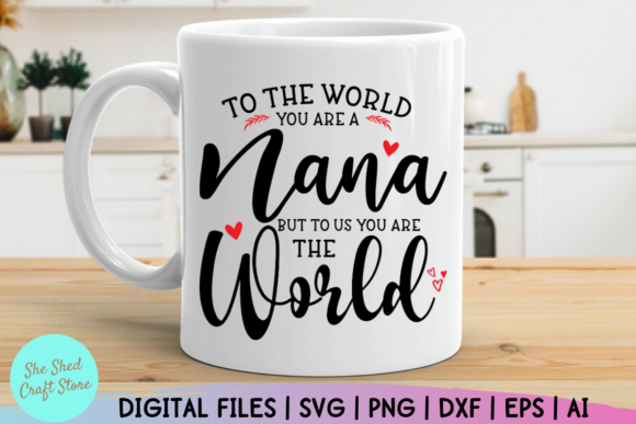 Nana Svg, Grandma Svg, Grandmother Svg