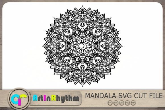 Sun and Moon Mandala Svg, Celestial Svg