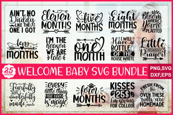 Welcome-baby-svg-bundle